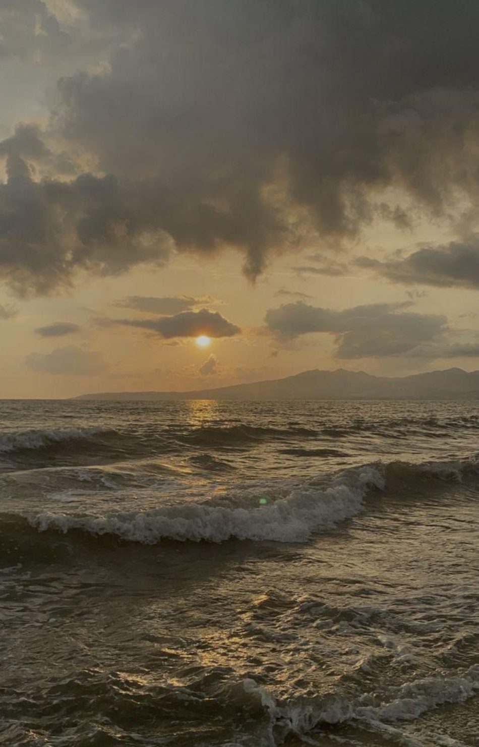 La mer au couchant