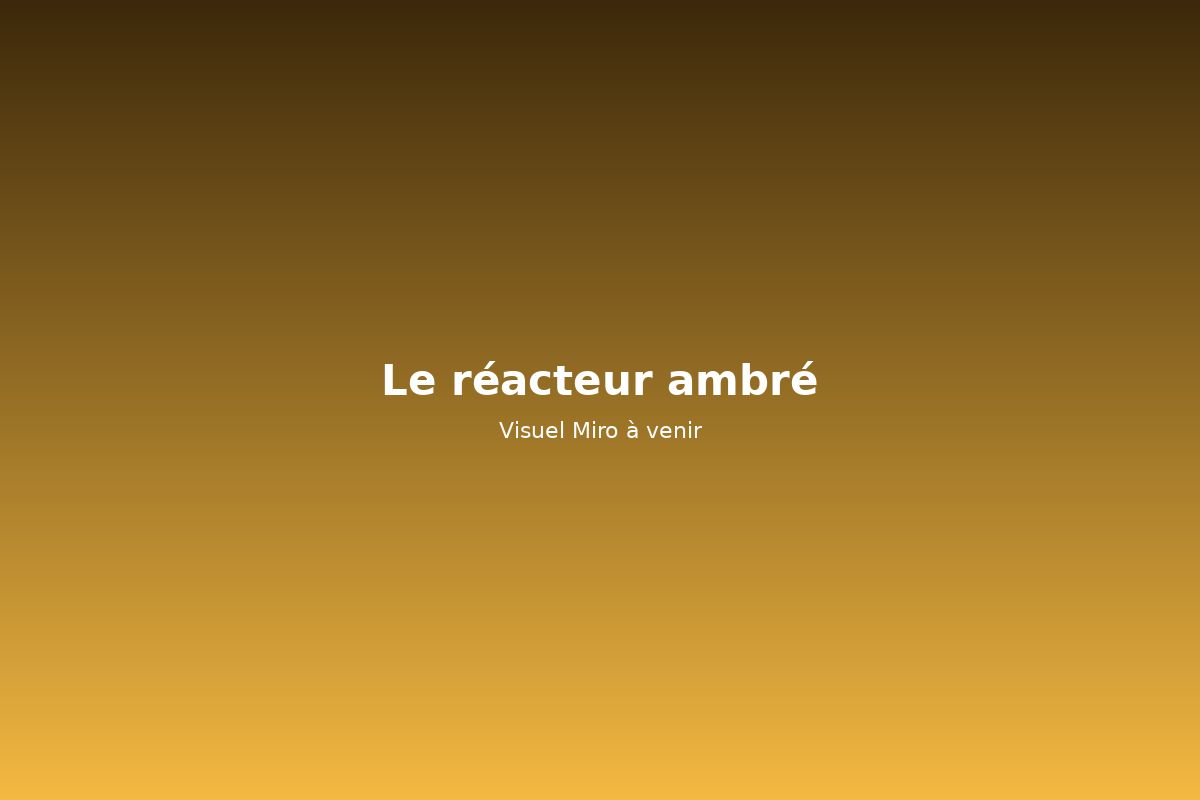 Le réacteur au fluide ambré